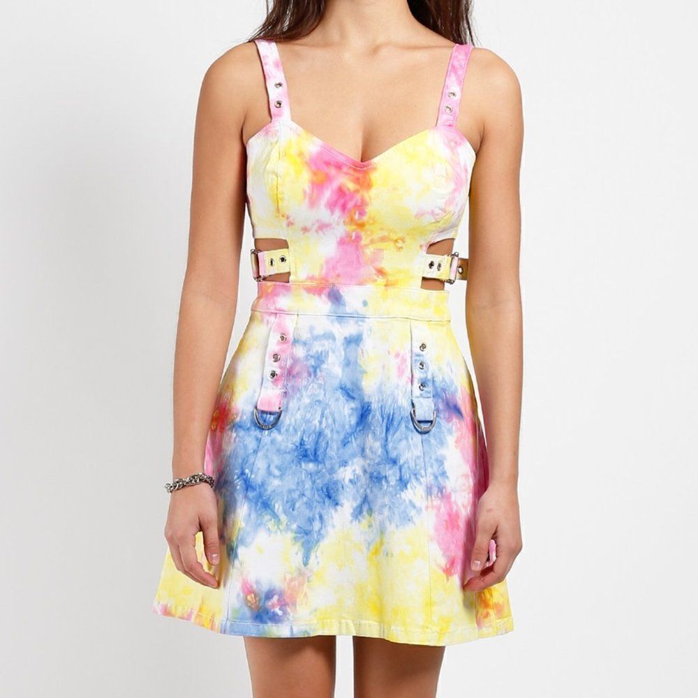TRIPP NYC tie dyed buckle dress XS, S, M
